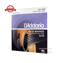 Dây đàn guitar Acoustic D'Addario EJ13