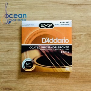 Dây đàn Guitar Aucostic D'Addario EXP 15