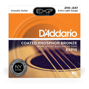 Dây đàn Guitar Aucostic D'Addario EXP 15