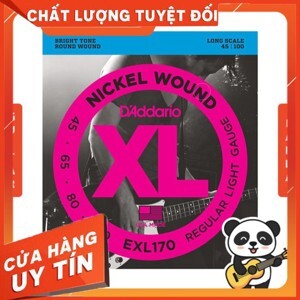 Dây Đàn Guitar Bass DAddario EXL170