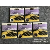 Dây đàn guitar Guitar Acoustic D’Addario EXP26