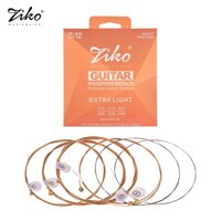 Dây Đàn Guitar ZIKO DP-010 Siêu Nhẹ Dây Hợp Kim Lục Giác Dây Đồng Phốt-pho Chống Ăn Mòn 6 Dây [bonus]