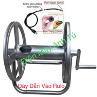 dây dẫn trong bộ rulo quấn dây rửa xe máy gia đình ren 22mm chống xoắn cong L và xoắn thẳng ( Dây Lõi Thép Chịu Áp )