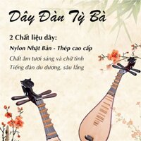 Dây Đàn Tỳ Bà VN - Bộ 4 Dây TQ (pipa) Chất Lượng{Ánh Dương – Store}
