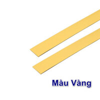 Dây dán viền PVC dạng PHẲNG, trang trí tường 1 mét dài màu vàng, bạc GIÁ BÁN 1 MÉT DÀI - Vàng  - 1.4CM