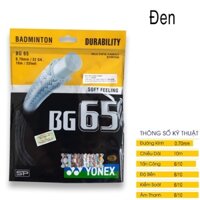 Dây đan vợt cầu lông Yoex BG65 1 bộ [FreeShip] [Ảnh thật] [Chính hãng]
