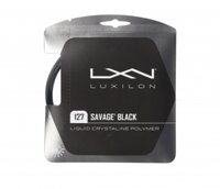 Dây đan vợt tennis Luxilon Savage Black – Chính hãng