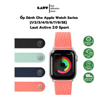 Dây Dành Cho Apple Watch Laut Active 2.0 Sport For Apple Watch Series 1~8 & SE (38/40/4142/44/45mm) TPU cao cấp dễ lau