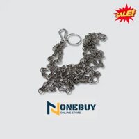 Dây Dắt Chó – Dây Xích chó mèo Inox ( Có chống Xoắn Giữa ) size TRUNG