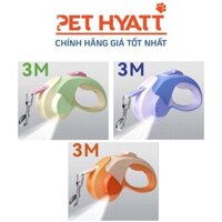 Dây Dắt Tự Động 3M Gắn Kèm Đèn Cho Thú Cưng