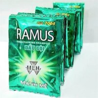 Dây dầu gội Ramus men hương thơm mạnh mẽ 24 gói x 4ml