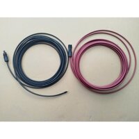 [Dây DC/PV 4.0 Leader xịn] 05 mét đôi dây điện (5 dây đen và 5m dây đỏ) PV/DC 4.0 bấm sẵn MC4 và đầu cos inox 304