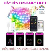 Dây Đèn 10m Fairy Lìght Dùng App Và Remote