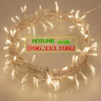 Dây đèn Fairy Lights trang trí cao cấp dài 10 mét ( dây trắng )