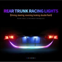 Dây Đèn LED Cảnh Báo 1.2M 4- Chức Năng 12V Gắn Đuôi Xe Hơi