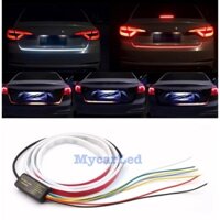 Dây Đèn Led Dán Ngang Cốp Sau Ô Tô Đầy Màu Sắc dài 1m2