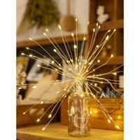 Dây đèn led decor có remote, đèn năng lượng mặt trời trang trí