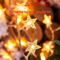 Dây Đèn Led Đèn Trang Trí Ngôi Sao 8 Chế Độ Nháy Sử Dụng Pin Năng Lượng Mặt Trời  Bóng Chống Thấm Nước Haochi