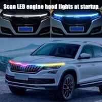 Dây Đèn led drl 12v Nhiều Màu Linh Hoạt Chống Thấm Nước Trang Trí Mui Xe Hơi