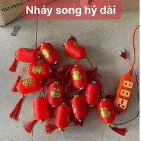 Dây đèn Led hình đèn Lồng trang trí