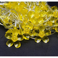 Dây Đèn Led Hoa Mai Hoa Đào 6M-40 Bóng Chớp Màu Trang Trí Lễ, Tết ,Party - Hoa Mai