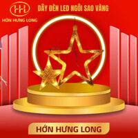 DÂY ĐÈN LED NHÁY THẢ MÀN HÌNH NGÔI SAO GIÁ RẺ 6 SAO NHỎ VÀ 6 SAO LỚN