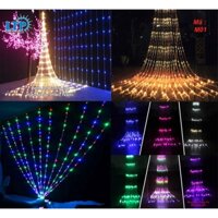 Dây Đèn Led Nháy Thả Rèm Mưa Rơi Nháy Thác Nước - Đèn Nháy Thả Mành, Trang Trí Cây Đẹp Lung Linh, Trang Trí Noel