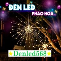 Dây Đèn Led Pháo Hoa 5 bông 3 tầng led Đèn Led trang trí tết giáng sinh năm mới