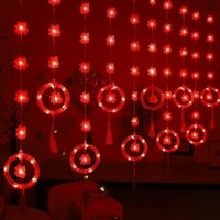 Dây Đèn Led Rèm Lồng Đèn