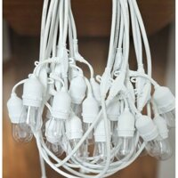 Dây đèn led trắng 5m-15m bóng Edison 2w trong suốt trang trí ngoài trời, decor nhà, sân vườn, cà phê, trà chanh