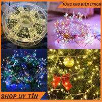 Dây Đèn Led Trang Trí Cành Nguyệt Quế 6M/20M/30/50M Đèn Fairy Vòng Hoa Nguyệt Quế Vàng Nắng/Đủ màu