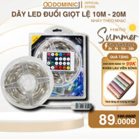 Dây Đèn Led Trang Trí Giọt Nước, Giọt Lệ Fairy Light 16 Triệu Màu Chống Nước, Chớp Nháy Theo Nhạc
