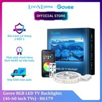 Dây đèn LED trang trí TV Govee RGB Bluetooth LED Backlight For TVs 46-60 Inches H6179 | Đèn led TV | Đồng bộ hóa âm nhạc