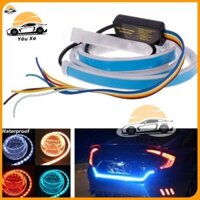 Dây đèn led trang trí viền cốp ô tô chiều dài 1.2m hiệu ứng thay đổi nhiều màu thời trang theo xi nhan