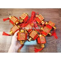 Dây đèn lồng lục giác chữ Phúc
