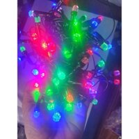 Dây đèn nháy led kim cương 40m Trang Trí chống nước ngoài trời - Dây đèn led quấn cây, trang trí tết