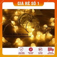 Dây đèn nháy led trang trí hình bông tuyết 5m Cắm Điện - Dùng Pin (Các màu)