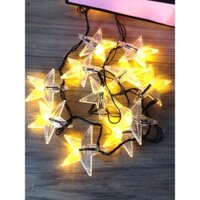 Dây đèn trang trí ngôi sao 7 mét (Ánh sáng vàng - DĐ)- MSCLV