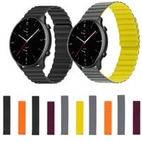 Dây đeo 20mm 22mm Vòng đeo silicon từ tính cho Huami Amazfit GTR 2 2e 3 4 Pro GTR Mini 42mm 47mm Dây đeo đồng hồ thông minh Amazfit PACE / Stratos 2 2S 3