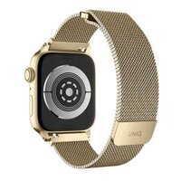 Dây đeo Apple Watch 1~8/SE (42/44/45mm) UNIQ DANTE Mesh Steel Strap UNIQ-44MM-DAN