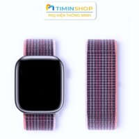 Dây đeo Apple Watch series 8 7 6 5 4 3 SE Ultra - chất Nylon DAW - 134 Tím - 38 40 41mm