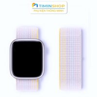 Dây đeo Apple Watch series 8 7 6 5 4 3 SE Ultra - chất Nylon DAW - 133 Starlight - 38 40 41mm