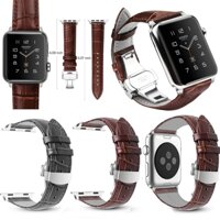 Dây đeo bằng da 38/40/42/44mm cho đồng hồ Apple Watch Series 1 2 3 4 5
