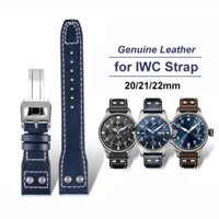 Dây Đeo Bằng Da Bò 21mm 22mm Cho iwc pilot band