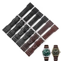 Dây Đeo Bằng Da Bò Thật 20mm 21mm 22mm Cho iwc pilot portugieser portofino aquatimer
