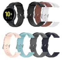 Dây đeo bằng da ngắn gọn cho đồng hồ garmin amazfit huawei samung galaxy dây đeo đồng hồ kích thước đa năng 20mm 22mm