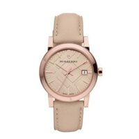 Dây Đeo Bằng Da Nữ Burberry Rose Gold BU9109