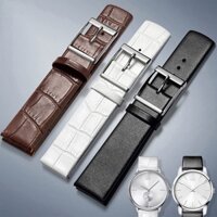 Dây Đeo Bằng Da Thật Cho Đồng Hồ Mido DW CK Timex Tissot Casio 20 22Mm