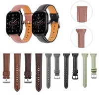 Dây Đeo Bằng Da Thật Kiểu Dáng Thời Trang Dành Cho Đồng Hồ Thông Minh Huami Amazfit GTS 2e GTS2 mini GTS3 GTS 4 mini