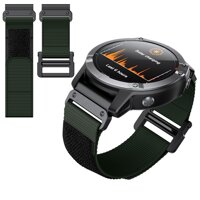 Dây Đeo Bằng Nylon Cho Đồng Hồ Garmin Fenix 2 3 3HR Quai Dán 26Mm